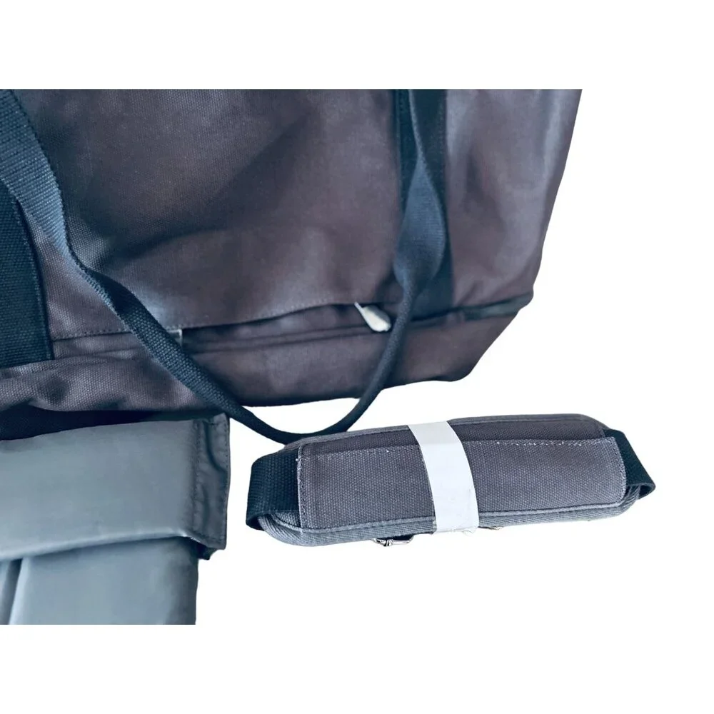 Lo & Sons Duffel And Carry On Travel Bag, 40L Capacity Canvas Tote - Picture 4 of 8